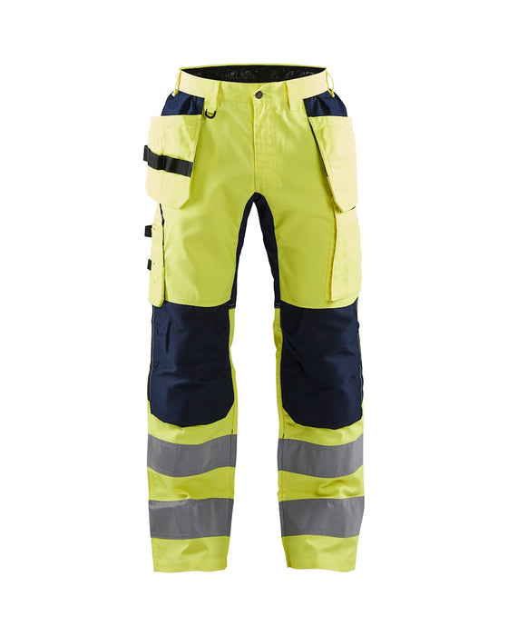 HI-VIS TROUSERS WITH STRETCH