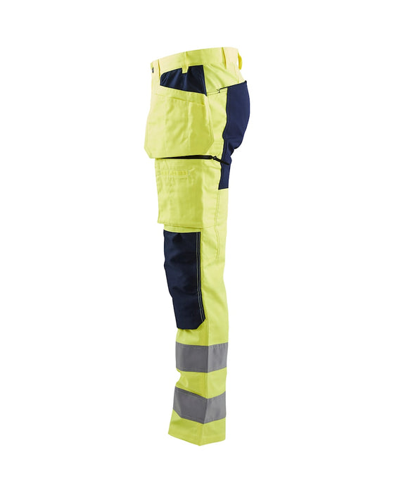 HI-VIS TROUSERS WITH STRETCH