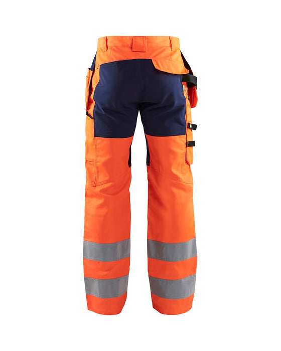 HI-VIS TROUSERS WITH STRETCH