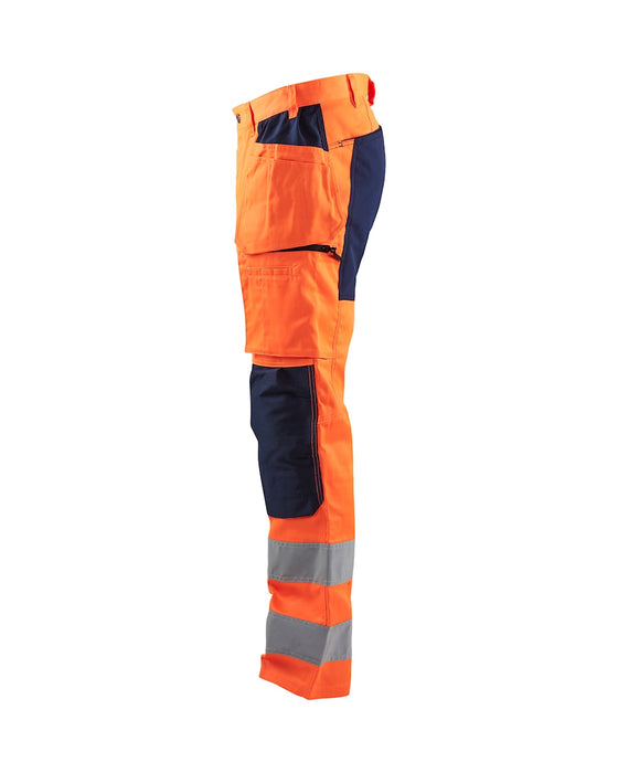 HI-VIS TROUSERS WITH STRETCH