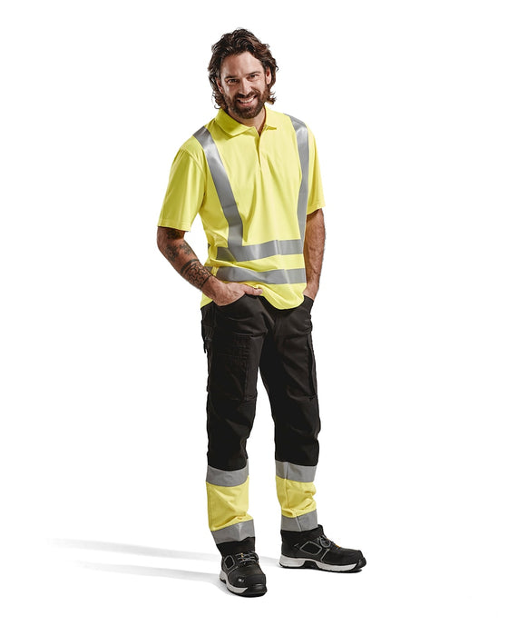 UV POLO SHIRT HI-VIS