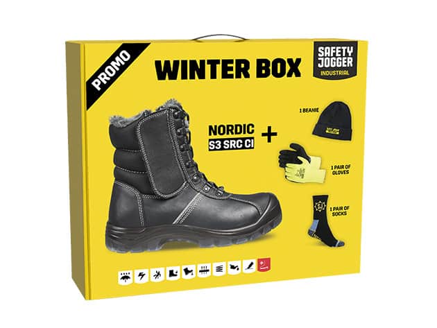 Jogger Safety Boot Promo Winter Box