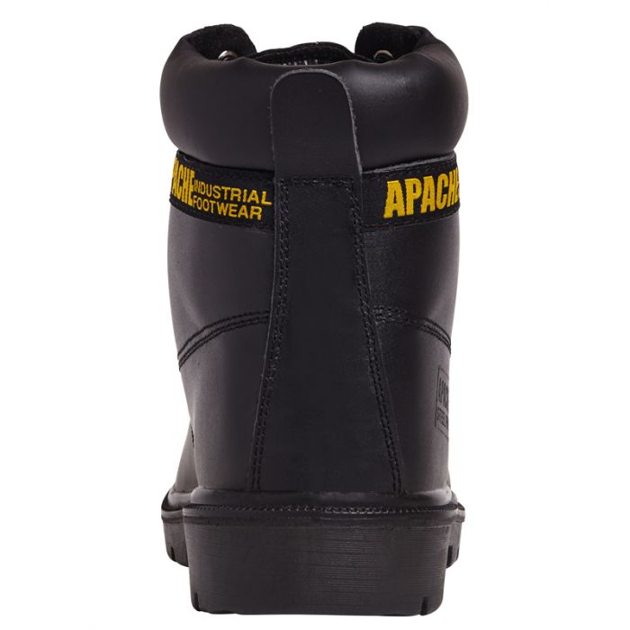 AP300 Black 6 Eye Safety Boot