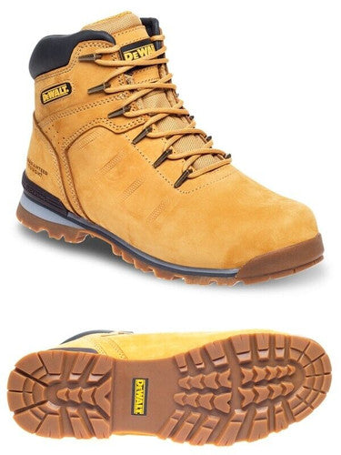 DEWALT CARLISLE MENS SAFETY WORK LACE UP SB STEEL TOE ANKLE BOOTS