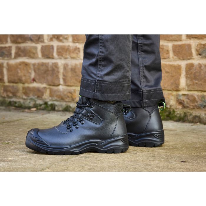 JUPITER Black Mid-Cut Safety Boot S1 P SRC