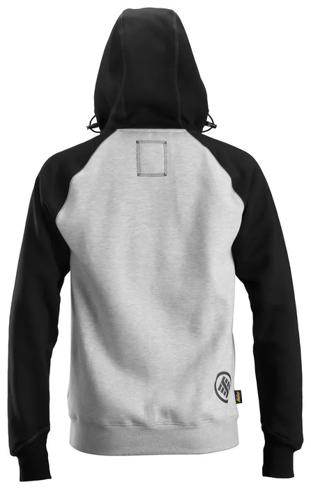 Logo Full Zip Hoodie Grey