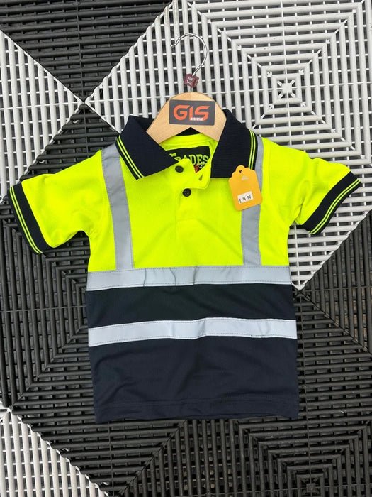 Kids hi vis on sale shirt