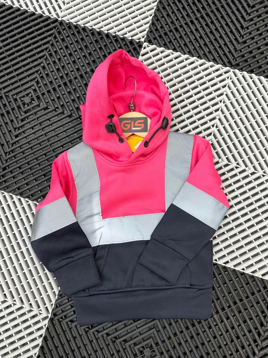 Kids Workwear Hoodies Pink