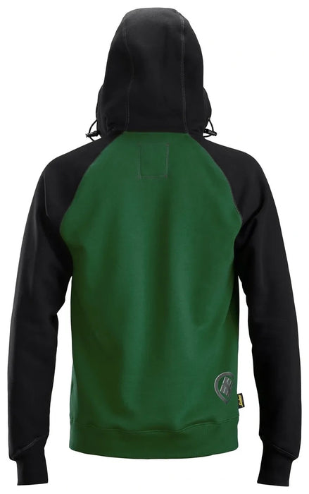 Logo Full Zip Hoodie Green