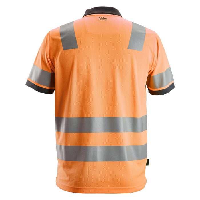 SNICKERS 2730 High-Vis, Class 2 Polo Shirt Hi-Vis Orange (5500)